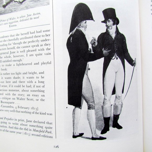 JANE AUSTEN by BRIAN WILKS, LARGE HC BOOK w HER LIFE HISTORY, PICTURES, NOVELS - Picture 8 of 10